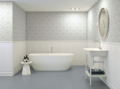 Ape Fables Boiserie blanco 30x90 cm fazettás csempe