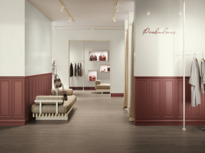 Ape Fables Boiserie blanco 30x90 cm fazettás csempe