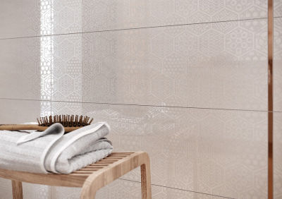 Cersanit Bantu Sandwood beige 18,5x59,8 cm padlólap
