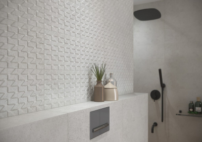 Cersanit Kavir 20x60 cm gris csempe