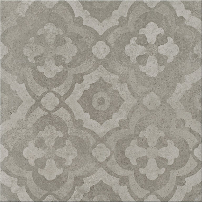 Cersanit Patchwork Concept clover black 29,8x29,8 cm padlólap