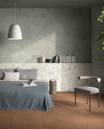 Delconca padlólap, csempe Progetto 20x20 cm terrazzio mintás padlólap