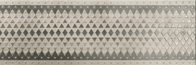 Chanel Chanel dekorlap grey, linen, white 30x90cm csempe