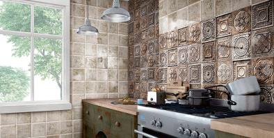 Tine tile 20x20cm selyem fényű fali csempe