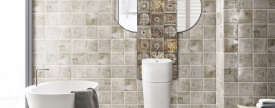 Tine tile 20x20cm selyem fényű fali csempe