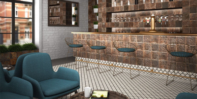 Tine tile 20x20cm selyem fényű fali csempe