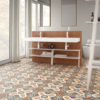 Equipe Bauhome mintás 20x20 cm padlólap