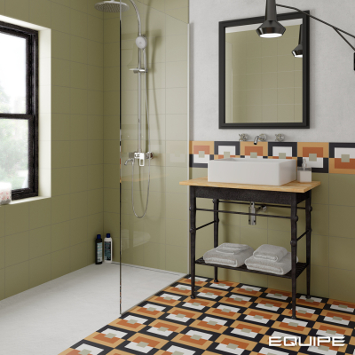 Equipe Bauhome mintás 20x20 cm padlólap