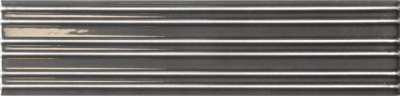 Equipe Lumina 6x24,6cm csempe Luminia rivia-bordás, matt és fényes felületű csempe