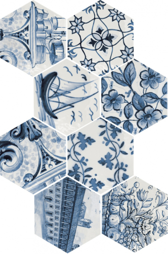 Equipe-hexatile Hexatile Hexatile17,5x20 cm patchwork lisboa