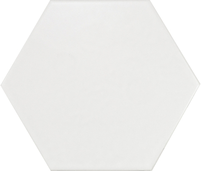 Equipe-hexatile Hexatile Hexa tile17,5x20 cm matt padlólap, gris, blanco