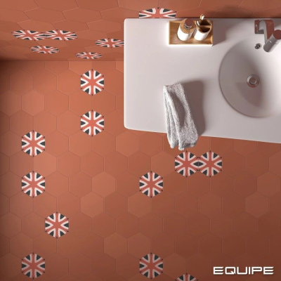 Equipe Coimbra 17,5x20 cm padlólap, csempe -mintás