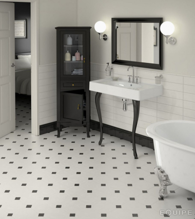 Equipe Octagon Octagon Padlólap 20x20 cm matt padlólap, egyszínű vagy márvány mintás