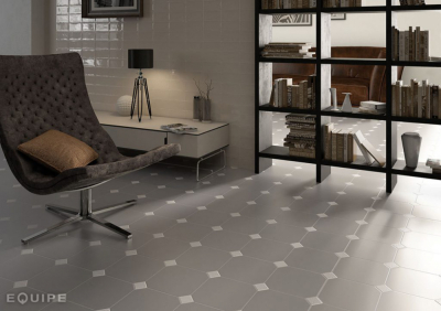 Equipe Octagon Octagon Padlólap 20x20 cm matt padlólap, egyszínű vagy márvány mintás