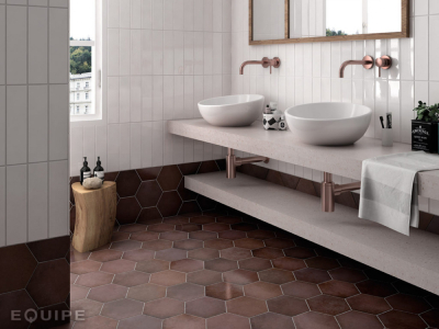 Equipe Heritage Carbon és indigo stínek 17,5x20cm padlólap