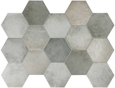 Equipe Heritage Carbon és indigo stínek 17,5x20cm padlólap