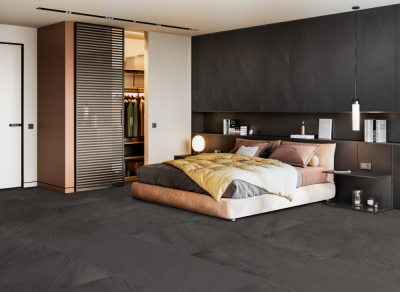 Gambini Ocean black sand, rock, pearl, wind, abyss 60x120cm padlólap