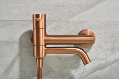 Imex Monza szálcsiszolt rose gold csaptelep mosó csaptelep