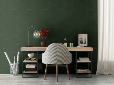 Keros Belle Epoque-Element hexa navy, negro, ocre, terra, verde