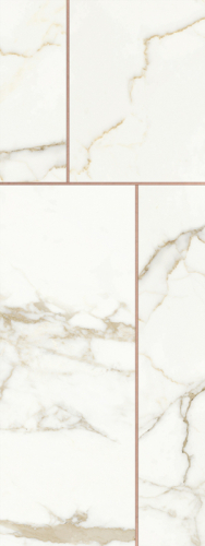 Love Tiles Precious Calacatta gold35x70 cm rett/shine csempe