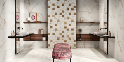 Love Tiles Precious calacatta gold 35x70 cm csempe