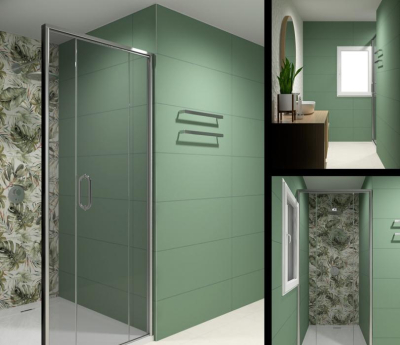 Love Tiles Sense Exotic, Exotic green 35x100cm dekor csempe