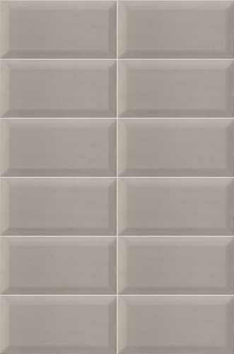 Mainzu Plus Bissel Bisel blanco brillo 10x30cm csempe