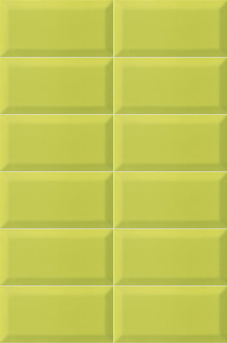 Mainzu Plus Bissel Bisel blanco brillo 10x30cm csempe