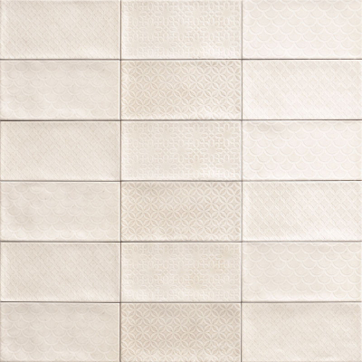 Mainzu dekor Camden bianco10x20cm