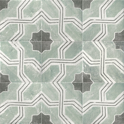 Mainzu Carino 20x20 cm padlólap perla és menta, 20x20cm gres padlólap
