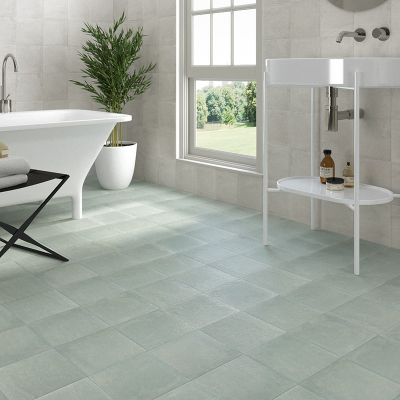 Mainzu Carino 20x20 cm padlólap perla és menta, 20x20cm gres padlólap