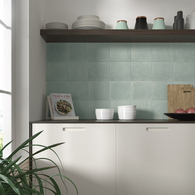 Mainzu Carino 20x20 cm padlólap perla és menta, 20x20cm gres padlólap