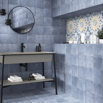 Mainzu Carino 20x20 cm padlólap deco palma és deco mylos 20x20cm gres padlólap