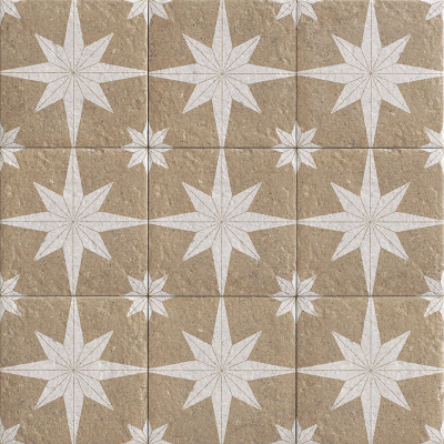 Mainzu Compass 20x20fagyálló ,csúszásmentes Egyszínű padlólap fehér és zöld 20x20cm