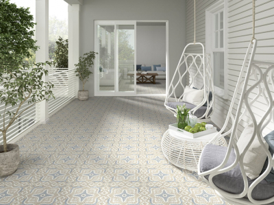Mainzu Mikron mintás gres padlólap 20x20cm