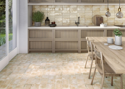 Mainzú-Mainzu Tengiuse Tenguise ocre és cotto dekor 15x30cm