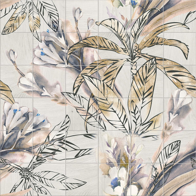 Mainzu Murales Decor garden 20x20 cm csempe