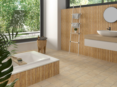 Mainzu Bamboo 15x30cm fali csempe cream csempe 15x30 cm