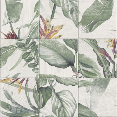 Mainzu Bottega 20x20cm padlólap Bottega decor spring leaves