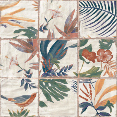 Mainzú Livorno 20x20cm fali csempe Mural protea 36db-os szett