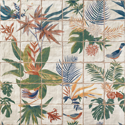 Mainzú Livorno 20x20cm fali csempe Mural protea 36db-os szett