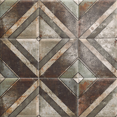 Mainzú Tin Tile Rusty mix20x20 cm