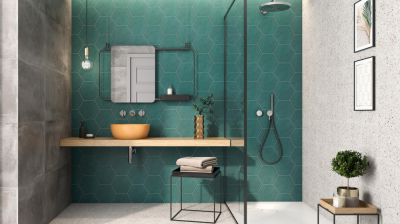 Pamesa padlólap Origin Mayfair 22,8x19,8 cm hexagon padlólap