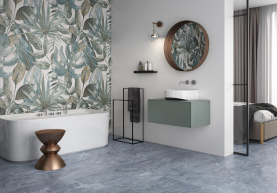 Pamesa Fiume 60x120 cm -beige, pela, nero matt padlólap
