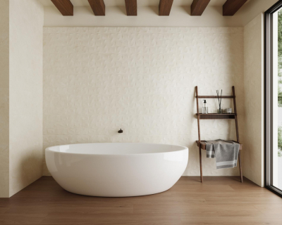Pamesa Crema marfil RLV struktúrált csempe 30x90cm