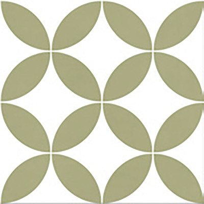 Ribesalbes Cuba-Geometry hex 15x17,3 cm padlólap, színes, fekete/fehér