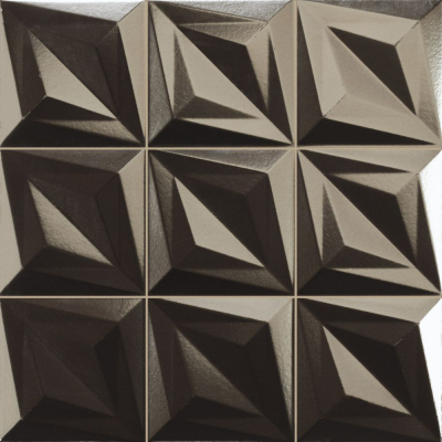 Realonda Delta 33x33 cm bianco-negro