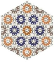 Realonda Andalusi 24 különböző mintával 28,5x33 cm padlólap
