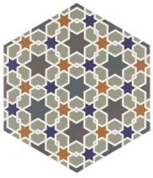 Realonda Andalusi 24 különböző mintával 28,5x33 cm padlólap