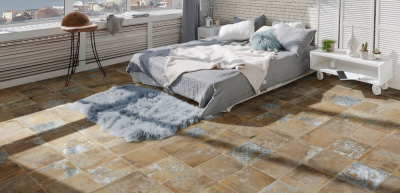 Realonda Antigua beige, terra, grapjite 33x33 cm gres padlólap
